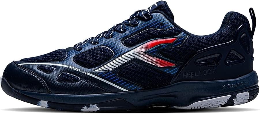 Hundred Raze Pro Badminton Shoes (Non Marking) | Also Indoor Sports | Lightweight, Breathable & Durable | X-Cushion | Active Grip Sole | Extended Heel Lock على Amazon.ae - متتبع الأسعار