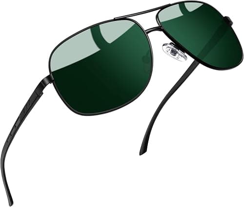 Joopin Large Polarized Aviation Sunglasses for Men Classic Military Style on Amazon.ae - Price Tracker