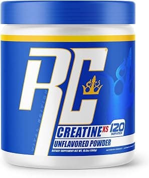 Ronnie Coleman Signature Series Creatine-XS, Creatine Monohydrate Powder, Post Workout Recovery for Muscle Building and Strength, Energy Support, Mass Gainer, Unflavored, 120 Servings on Amazon.ae - Price Tracker