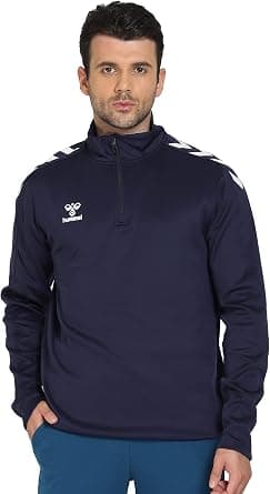 hummel Unisex Hmlcore Xk Half Zip Poly Sweat Sweatshirt on Amazon.sa - Price Tracker
