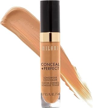 Milani Conceal + Perfect Longwear Concealer - Warm Beige (5ml) Vegan, Cruelty-Free Liquid Concealer - Cover Dark Circles, Blemishes & Skin Imperfections for Long-Lasting Wear on Amazon.ae - Price Tracker
