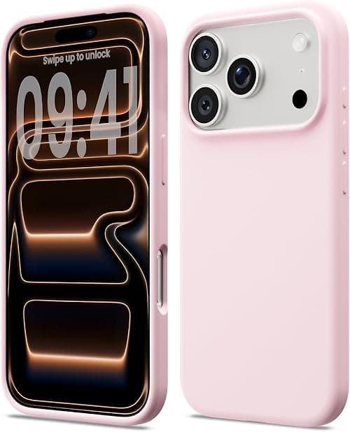 ACRONIX Case Compatible with iPhone 17 Pro Max 6.9 Inches, Slim Liquid Silicone Cover, Lightweight Soft Grip, Shockproof, Thin Protective 17 Pro Max Phone Case, Pink on Amazon.ae - Price Tracker