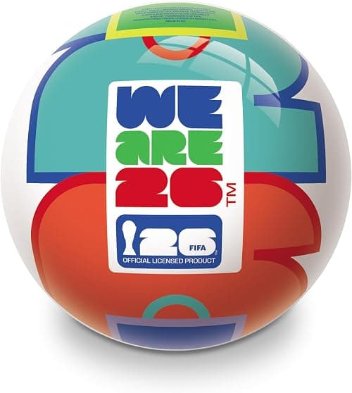 Mondo Toys - FIFA World Cup 2026 Mexico PVC Football Diameter 200 mm - 110 g - 26099 on Amazon.ae - Price Tracker