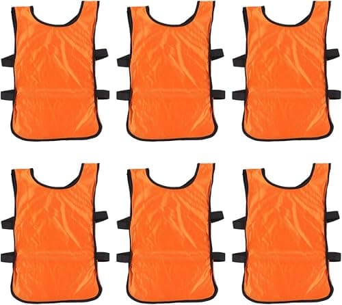 Toyvian Scrimmage Team Practice Vests Green Sports Training Pinnies Jerseys for Children Youth Sports Basketball Soccer Football Volleyball 6pcs on Amazon.ae - Price Tracker