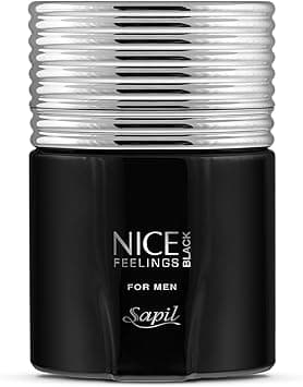 Sapil Nice Feelings Eau De Toilette 75ml, Affordable Luxury Perfume, Aromatic Fougere Fragrance with Lavender, Bergamot, Citrus, Lemon, Aromatic Top Notes, Bold Blend Perfumes for Men on Amazon.ae - Price Tracker