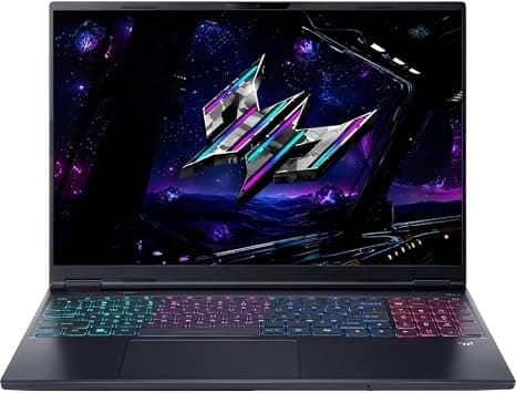 Acer Predator Helios Neo 16 Gaming Laptop, Intel Ultra 9-275HX 24-Core, 32GB DDR5, 1TB SSD, RTX 5060 8GB, 16" WQXGA 240Hz Display, Windows 11 Pro, Black + Free Office 365 on Amazon.ae - Price Tracker