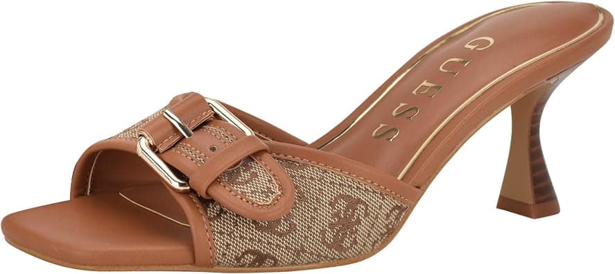 GUESS Dista womens Heeled Sandal على Amazon.ae - متتبع الأسعار