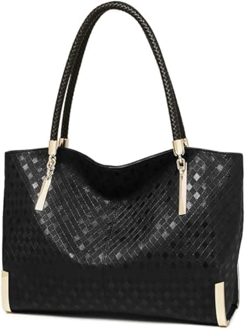FOXLOVER Large Capacity Tote Handbags for Women, Women's Top-handle Bags Fashion Shoulder Bags Purses Minimalist design on Amazon.ae - Price Tracker