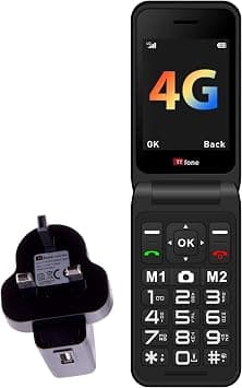TTfone TT760 Flip 4G Big Button Mobile Phone for the Elderly with Emergency Assistance button Unlocked Basic Mobile Phone (Red, with Mains Charger) on Amazon.ae - Price Tracker