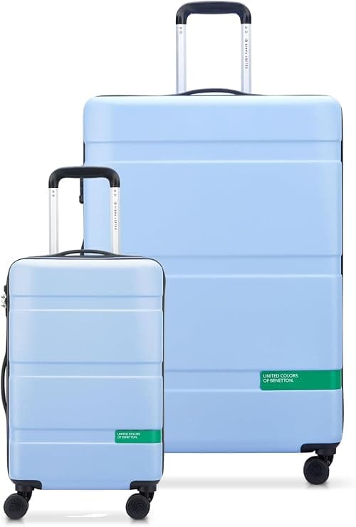 United Colors of Benetton Now Hardside Luggage with Spinner Wheels on Amazon - Best Deal Finder