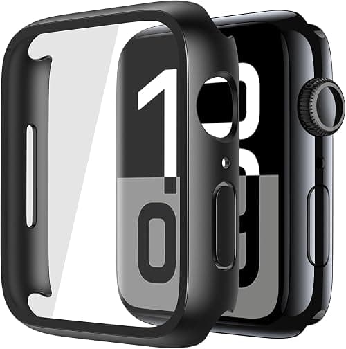 Misxi 2 Pack Tempered Glass Cases Compatible with Apple Watch Series 11 (2025) Series 10 42mm, Hard PC Screen Protector General Protection Ultra Thin Lightweight Scratch Resistant for on Amazon.ae - Price Tracker