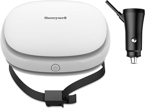 Honeywell Move Pure 3 Car Air Purifier.Hepa filter & Ionizer with PM0.1 particles removes 99.9% pollutants,allergies/pet allergies,dust,smoke,CADR upto 24 m³/h. with 3 x USB ports for charging on Amazon.ae - Price Tracker