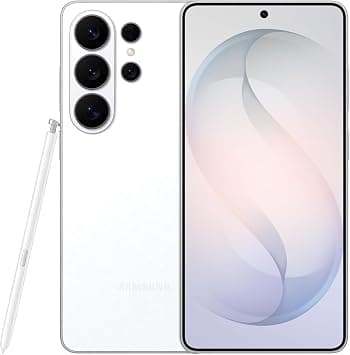 Samsung Galaxy S26 White, 256GB Storage, AI Phone, 12GB RAM, Customized AP, Built-in Privacy Display, Photo Assist, 200MP Camera, 5000mAh Battery, UAE Version, 1 Year Warranty على Amazon.ae - متتبع الأسعار