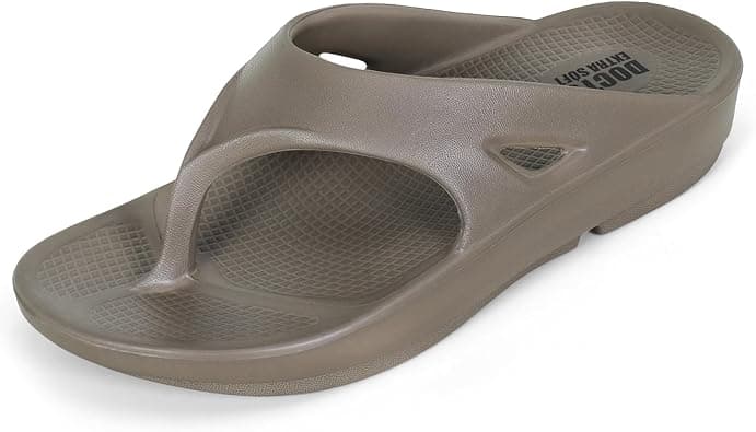 DOCTOR EXTRA SOFT Women's Classic Ultra Soft Flip Flops/Slippers with Cushion FootBed for Adult | Comfortable & Light Weight| Stylish & Anti-Skid| Waterproof & Everyday Slip-on for Ladies/Girls D-510 على Amazon.ae - متتبع الأسعار