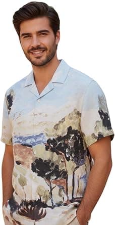 GRECIILOOKS Men's Half Sleeve Shirt, Stylish Printed & Solid Slim Fit Casual Formal Shirt for Men, Regular Fit Trendy Party & Office Wear on Amazon - Best Deal Finder