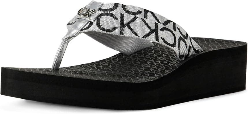 Calvin Klein Meena womens Flip-Flop على Amazon.ae - متتبع الأسعار