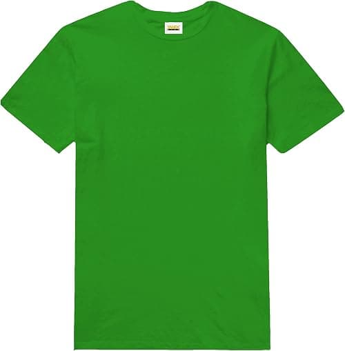 YANEK Unisex Solid Round Neck T-Shirt 180 GSM Combed Cotton Bio-Washed | Half Sleeve Tees Regular Fit | Breathable, Wrinkle Resistant, All-Day Comfort Tshirt for Everyday Wear on Amazon - Best Deal Finder