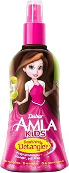 Dabur Amla Nourishing Kids Detangler 200ml | Enriched with Amla, Olive, Almond, Natural Oils & Vitamin E | Easy Combing For Smooth & Soft Hair | Paraben-Free, Paraffin Free on Amazon.ae - Price Tracker