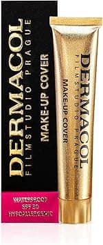 Dermacol Full Coverage Foundation | Long Lasting Waterproof Makeup Cover Cream SPF30 | Hypoallergenic & Light Weight Liquid | Tattoo, Acne, Spots, Under-eye Skin Cover-up | 30g (209) on Amazon.ae - Price Tracker