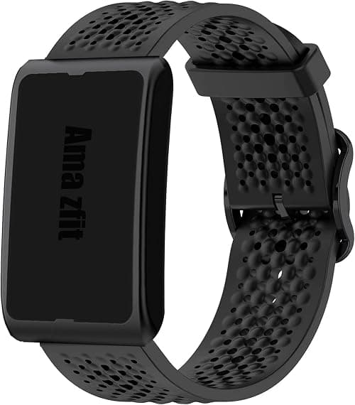 Blueshaweu Compatible for Amazfit Helio Bands, Quick Release Silicone band with Metal Buckle Compatible for Amazfit Helio Strap Smart Band Fitness Tracker on Amazon.ae - Price Tracker