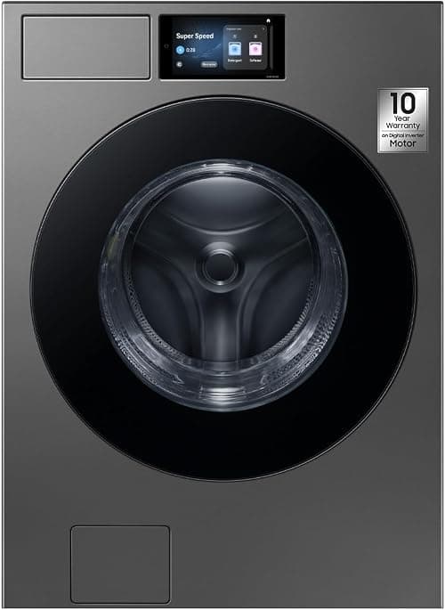 Samsung Bespoke AI Laundry Washer 26kg with 7" LCD Display Intuitive control AI Home - WF90F26ADSGU (UAE version) on Amazon.ae - Price Tracker