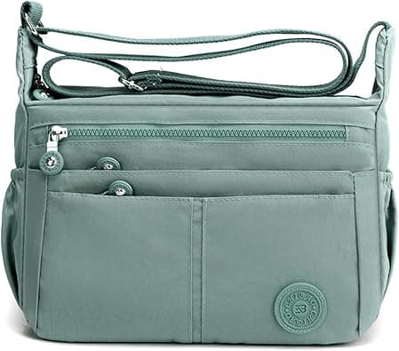 FANDARE Lightweight Shoulder Bag Women's Shoulder Bags Sling Shoulder Bag Waterproof Nylon for Travel School Sports Shopping Crossbody Bag on Amazon.ae - Price Tracker