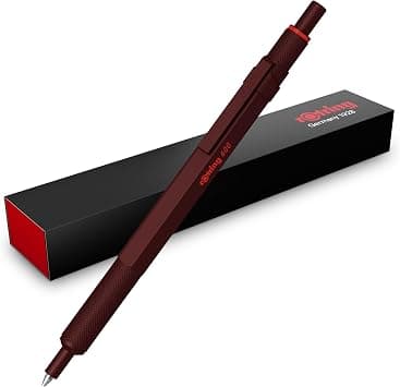 Rotring 600 Ballpoint Pen | Medium Point | Black Ink | All-Metal Body Pen | Chocolate Truffle | Non-Slip Knurled Grip & Hexagonal Barrel | Refillable on Amazon.sa - Price Tracker
