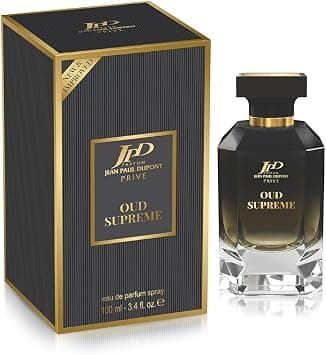 Jean Paul Dupont (JPD) Privé Oud Supreme- Luxury Perfume for Men and Women - with Aromatic, Woody and Oriental - Eau de Parfum Unisex 100ml على Amazon.ae - متتبع الأسعار