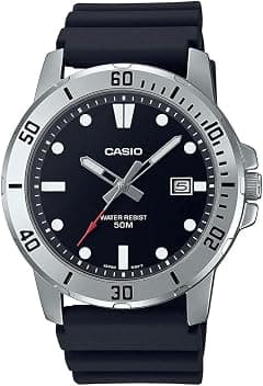 Casio Men's Watch - MTP-VD01-1EVUDF Black Dial - متتبع أسعار Amazon.sa