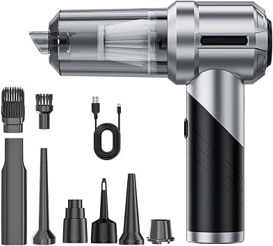 AccLoo Handheld Car Vacuum Cleaner, 15000Pa High Power Cordless Vacuum Cleaner, Rechargeable Small Vacuum with Multi Nozzles for Car, Home, Office, Pet on Amazon - Best Deal Finder