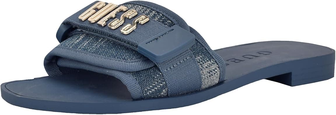 GUESS Elyze womens Flat Sandal على Amazon.ae - متتبع الأسعار