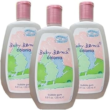 Baby Bench Colonia BUBBLE GUM COLOGNE | Perfume for Babies, Gentle & Safe, Mild Fragrance | Long-lasting Moisture & Delicate Fragrance | Safe for Mother's Hands & Baby's Skin 200 ml - (Pack of 3). on Amazon.ae - Price Tracker