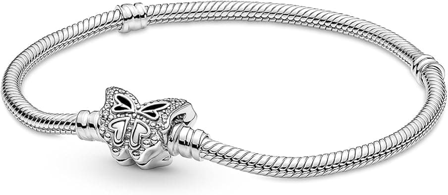 Pandora Moments Butterfly Clasp Snake Chain Bracelet على أمازون - دليلك لأفضل العروض