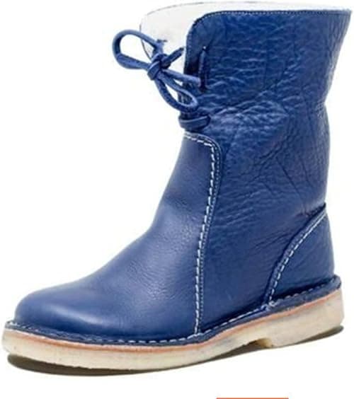 Ladmiple Womens Snow Boots Winter Shoes with Fur Lined Warm Lace Up Ankle Booties Comfort Outdoor Anti Slip Combat Boots on Amazon.ae - Price Tracker