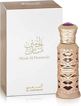 Al Haramain Musk Perfume Oil 12ml | Musk Al Haramain Attar | Concentrated Alcohol-Free Arabian Perfume Oil for Men & Women | Long-Lasting Woody Floral Musk Fragrance on Amazon.ae - Price Tracker