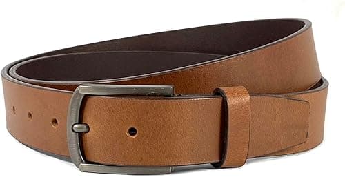 CLASSIC MILANO® Genuine Leather Belt Men in an elegant GIFT BOX; Classic Jean Belt; Belts for men Mens belt Leather; Pin Buckle 35MM on Amazon.ae - Price Tracker