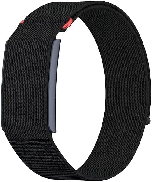 SKEIDO New Nylon Weave Bicep Strap for Amazfit Helio Fitness Tracker, Premium Nylon Armband Compatible with Amazfit Helio Strap Soft Breathable Adjustable Bicep Band (Black) على Amazon.ae - متتبع الأسعار