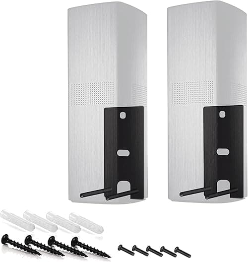 Dinghosen Wall Brackets Compatible with Bose Surround Speakers 700,OmniJewel Lifestyle 650 Home Entertainment System (Black) on Amazon.ae - Price Tracker