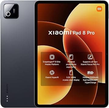 Xiaomi Pad 8 Pro Tablet 12+512GB, Snapdragon 8 Elite Mobile Platform, PC-level Productivity Experience, 3.2K 144Hz Crystal-clear Display, Grey-UAE Type Approved on Amazon.ae - Price Tracker