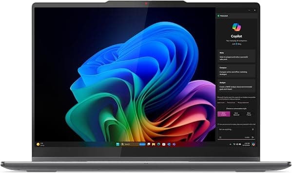 Lenovo Yoga 7 2-in-1 14ILL10 | 14" 2.8K OLED Touch | Intel Core Ultra 7 256V | 16GB LPDDR5x | 1TB SSD | Intel Arc Graphics | Dolby Atmos | Rapid Charge | Copilot+ PC built-in on Amazon.sa - Price Tracker