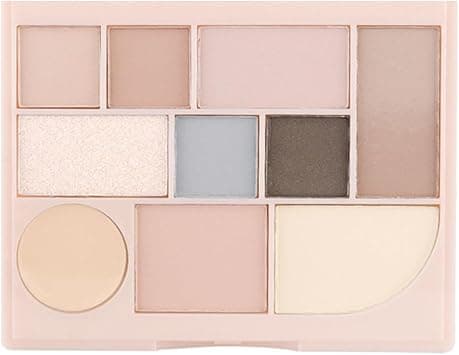 Shimmer Matte Eyeshadow Palette 01# - Longwearing Highly Pigmented, Natural Beige Gold Glitter, Easy to Blend, Suitable for Daily/Party Makeup on Amazon.ae - Price Tracker