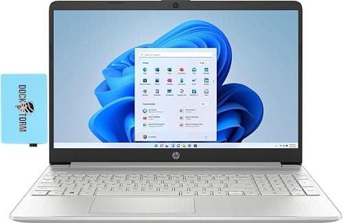 HP (Upgraded) 15s 15.6" HD Business Laptop (4-Core Intel Celeron N4120, 4GB RAM, 256GB SSD, Intel UHD 600, WiFi, Bluetooth, Webcam, FreeDos) w/DKZ Hub USB Port Expander on Amazon.ae - Price Tracker