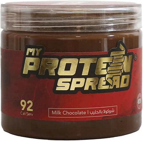 My Protein Spread Premium Milk Chocolate Spread 350g, Added Whey Protein, 5g Protein Per Tablespoon, Gluten Free | Delicious & Healthy Versatile Spread for Fitness Enthusiasts on Amazon.ae - Price Tracker