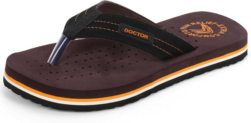 DOCTOR EXTRA SOFT Slipper Ortho Care Orthopaedic and Diabetic Super Fit Comfort Doctor Slipper, Dr. Slipper, Flip-Flop, Cushion, Slides and House Slipper for Men's and boys ULTRA SOFT D-28 على Amazon.ae - متتبع الأسعار
