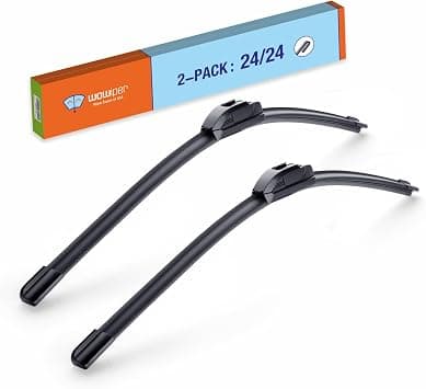 OEM 24"24" U/J-Hook Automotive Replacement Windshield Wiper Blades for My Car Superior All-Season Front Windshield Wiper Blade(Set of 2) على Amazon.ae - متتبع الأسعار
