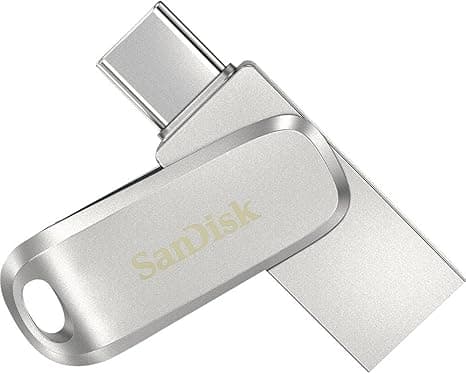 SanDisk Ultra 256GB Dual Drive Luxe Type-C 400MB/s USB 3.2 Gen 1, Silver, SDDDC4-256G-G46 on Amazon.ae - Price Tracker