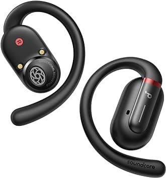 Soundcore by Anker V30i Open-Ear Headphones, Ultra-Comfort, Lightweight Design, Snug Fit, Ergonomic Ear Hooks, Robust Bass, 36H Playtime, Bluetooth 5.3, App Control, Clear Calls, Wireless Earbuds on Amazon.ae - Price Tracker