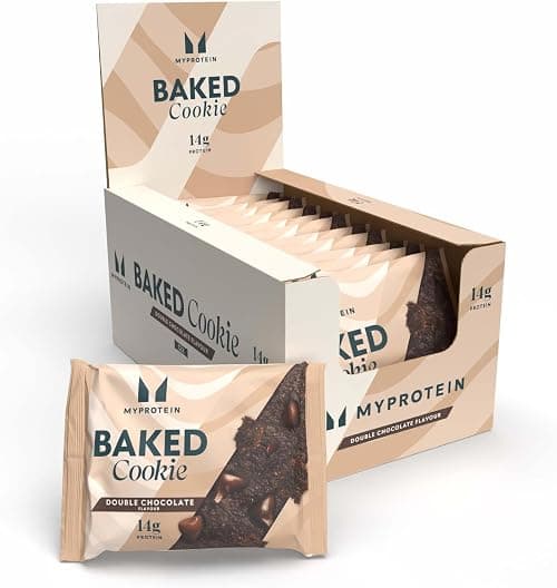 MyProtein Baked Cookie 12x75g Double Chocolate on Amazon.ae - Price Tracker