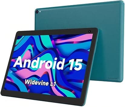 COOPERS Tablet 10 inch, Android 15 Tablet, 32GB ROM 1TB Expand Computer Tablets, Quad Core Processor 6000mAh Battery, 1280x800 IPS Touch Screen, 2+8MP Dual HD Camera, Bluetooth WiFi Tablets PC on Amazon.ae - Price Tracker