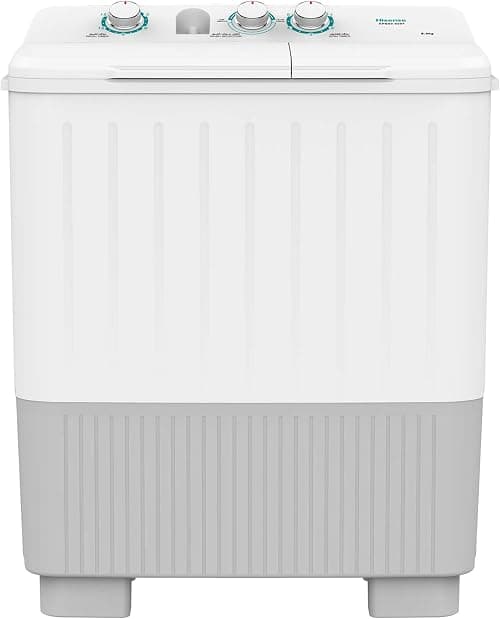 Hisense 7 Kg Twin Tub Washing Machine White Model XPB805001-1 Years Full Warranty. on Amazon.ae - Price Tracker